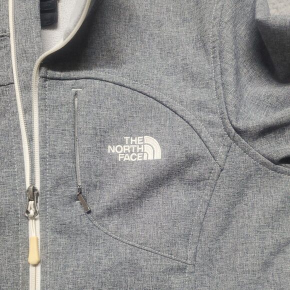 THE NORTH FACE Apex Bionic Softshell Jacket Women's Sz S/P Gray Outdoor - Picture 7 of 9